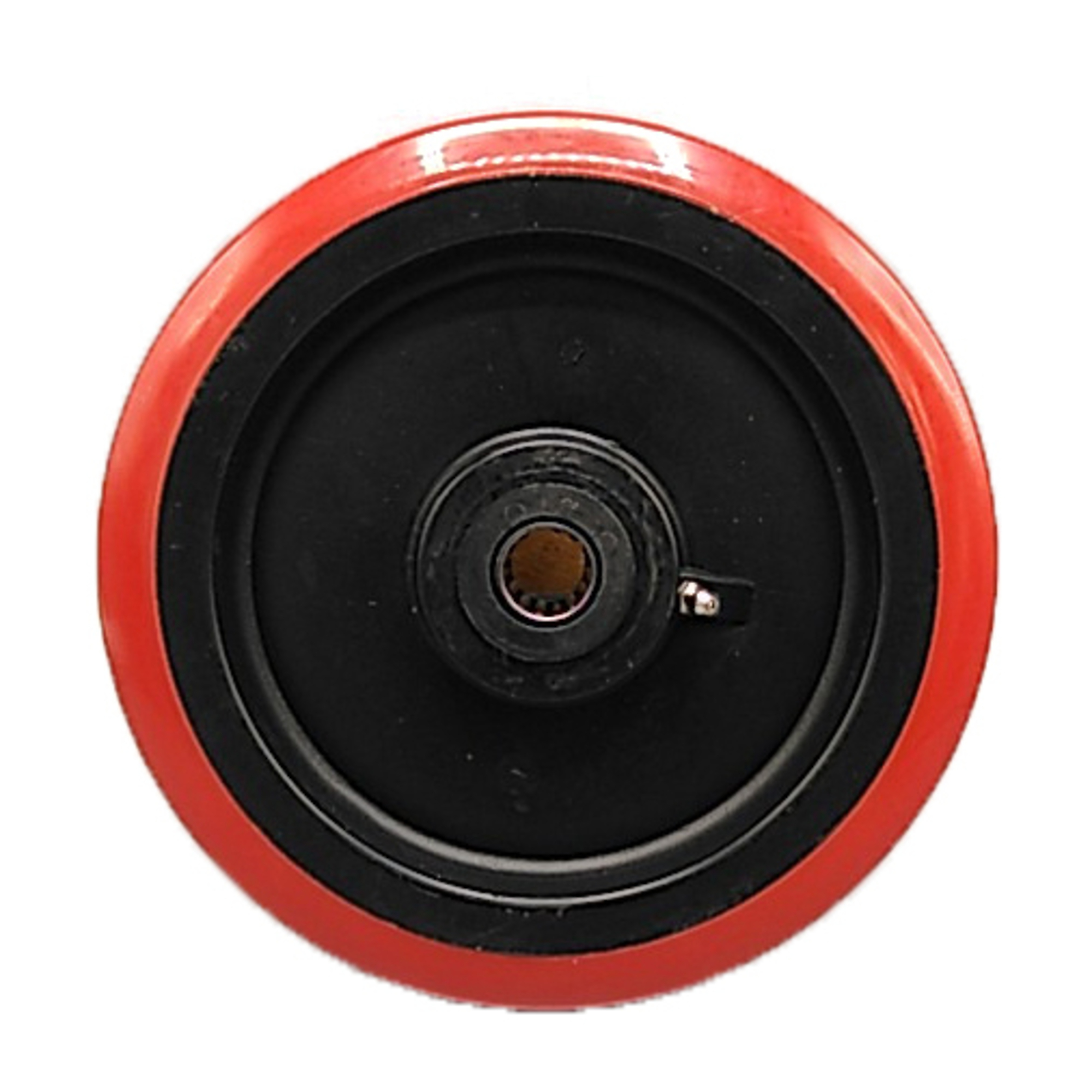 Vestil Polypropylene Wheel - 8in. x 2in., Maroon, Corrosion-Resistant, Model# WHL-PP-8X2
